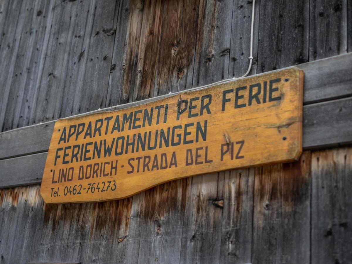 Ciasa Lino Aloch Daire Pozza di Fassa Dış mekan fotoğraf